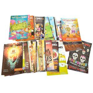 Tuttle Times Magazine Set 48 Twins History Economics Homeschool Kids Education